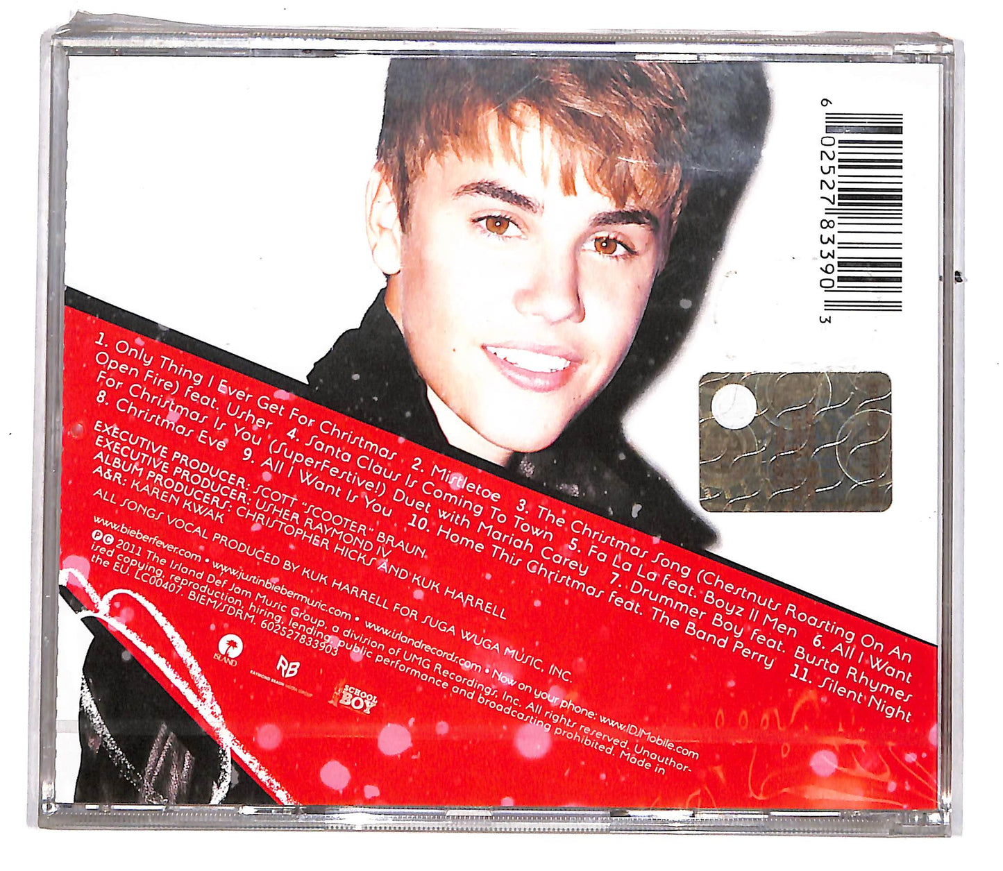 EBOND Justin Bieber - Under The Mistletoe CD CD104721