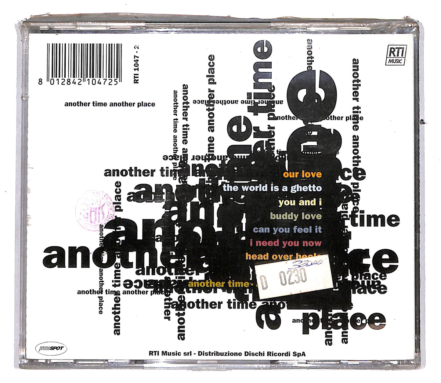 EBOND Matt Bianco - Another Time Another Place CD CD104729