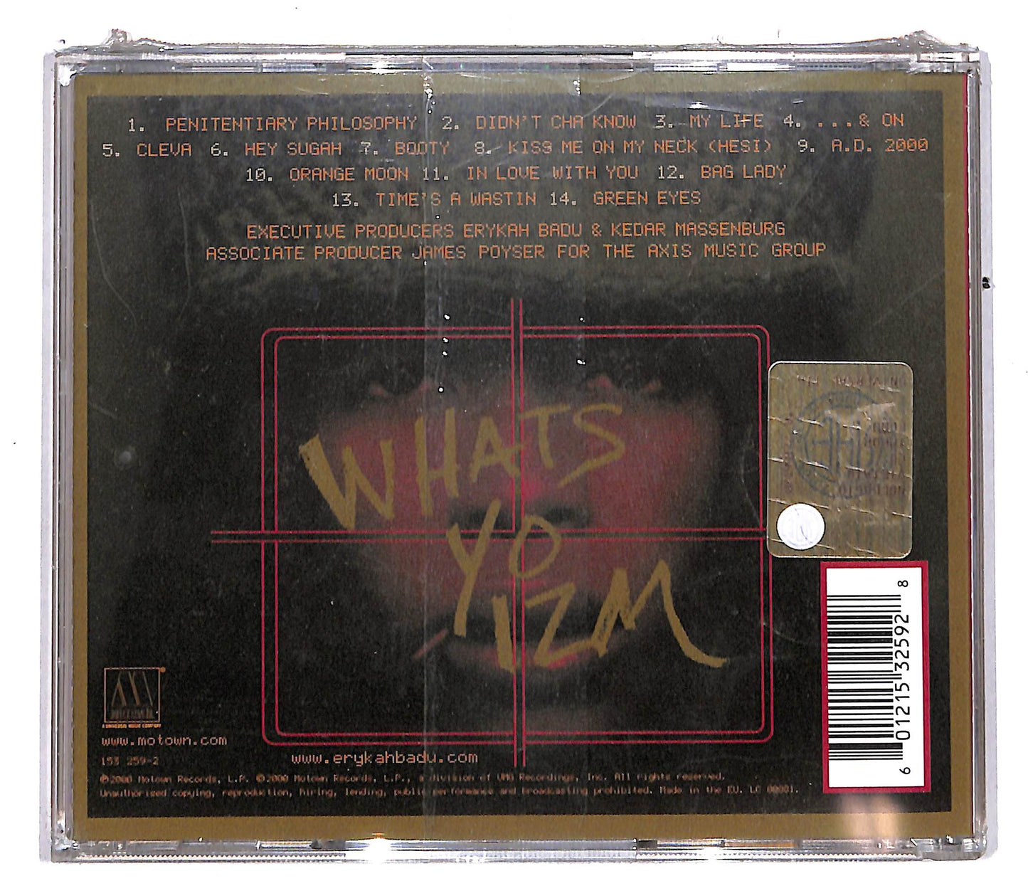 EBOND Erykah Badu - Mama's Gun CD CD104743