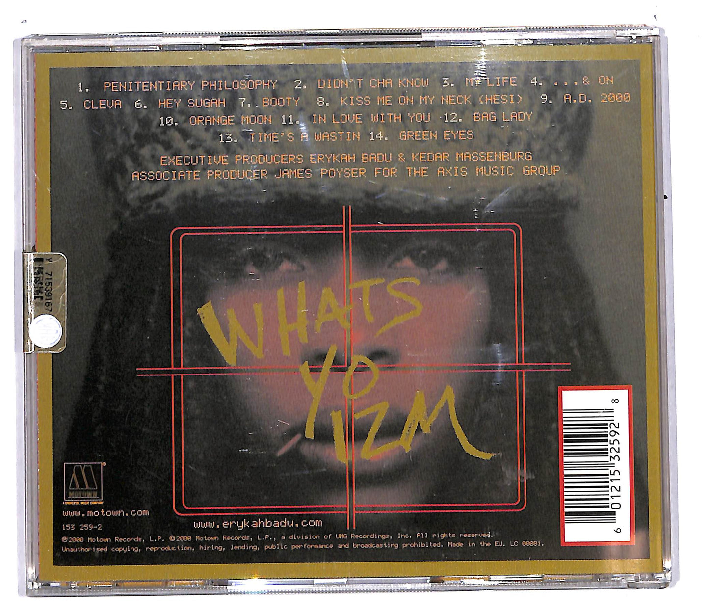 EBOND Erykah Badu - Mama's Gun CD CD104806