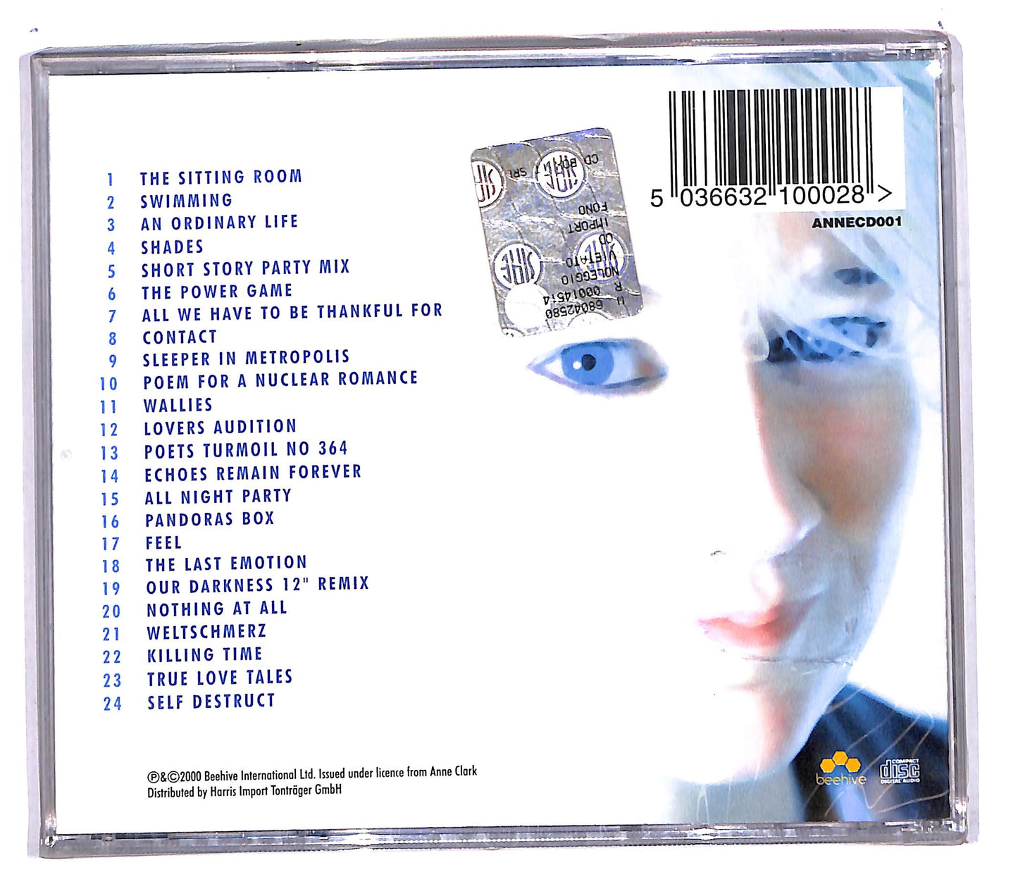 EBOND Anne Clark - The Best Of Anne Clark CD CD104834