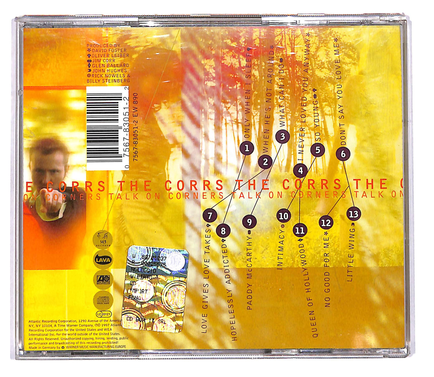 EBOND The Corrs - Talk On Corners CD CD104845