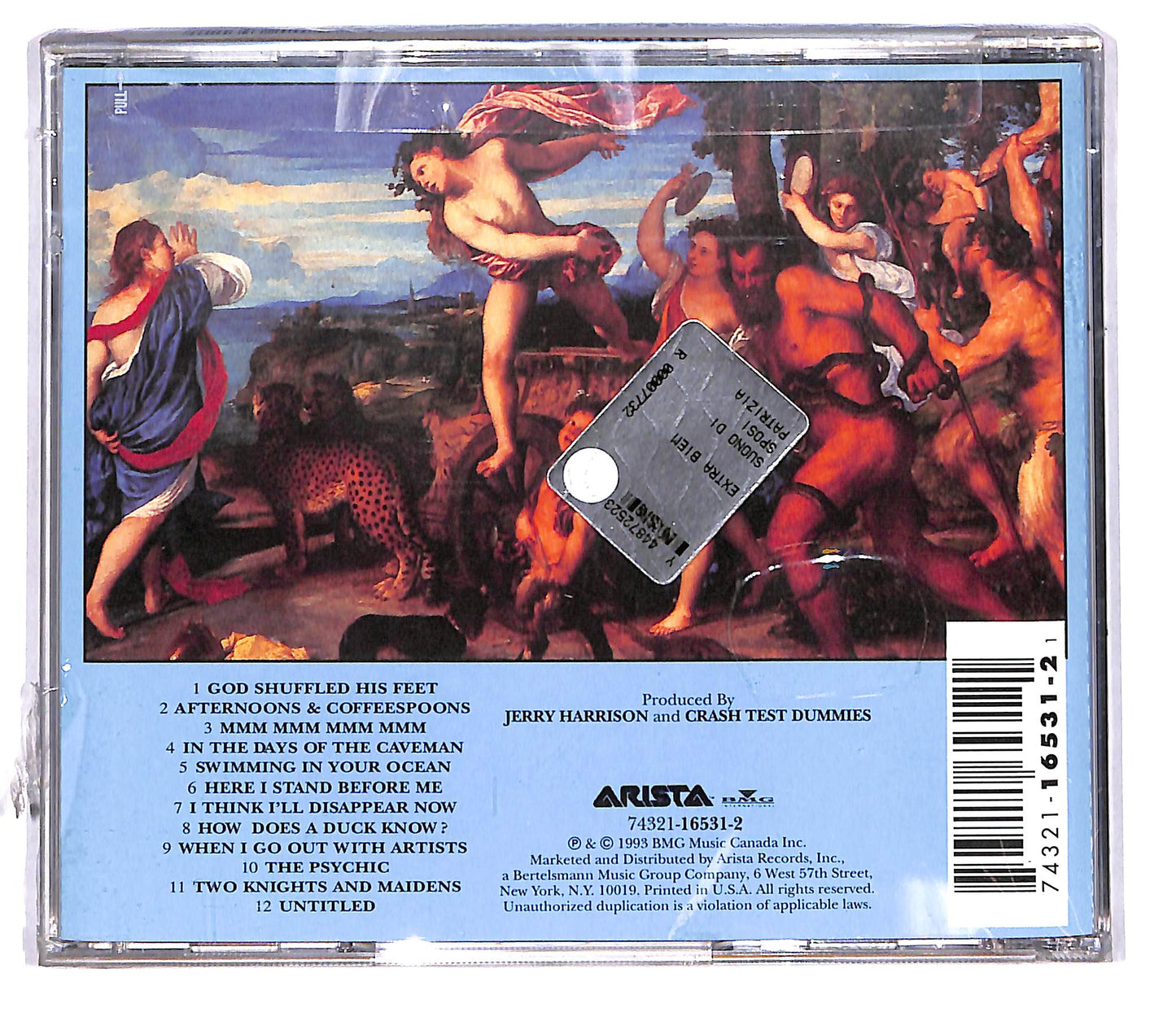 EBOND Crash Test Dummies - God Shuffled His Feet CD CD104860