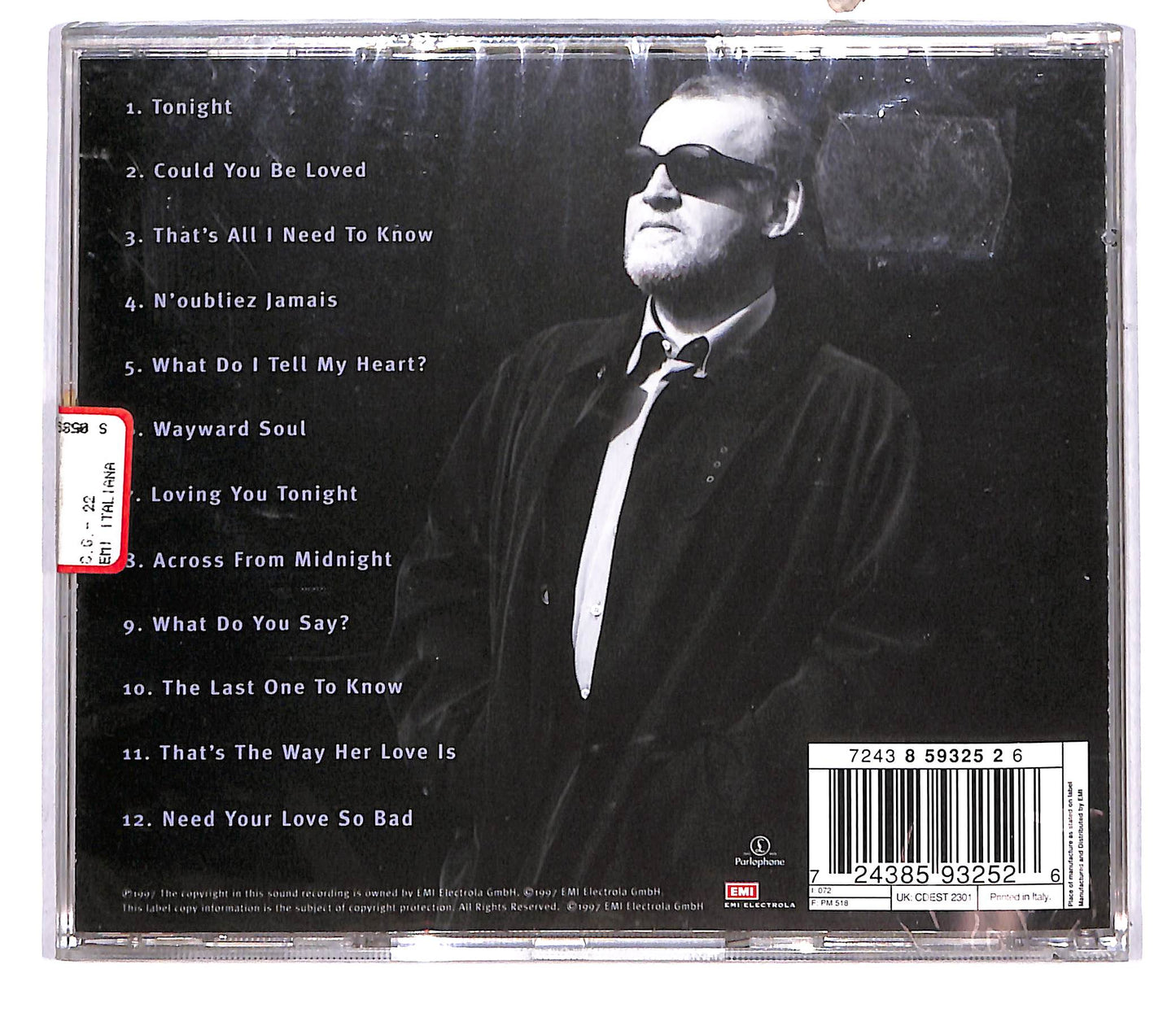 EBOND Joe Cocker - Across From Midnight CD CD104904