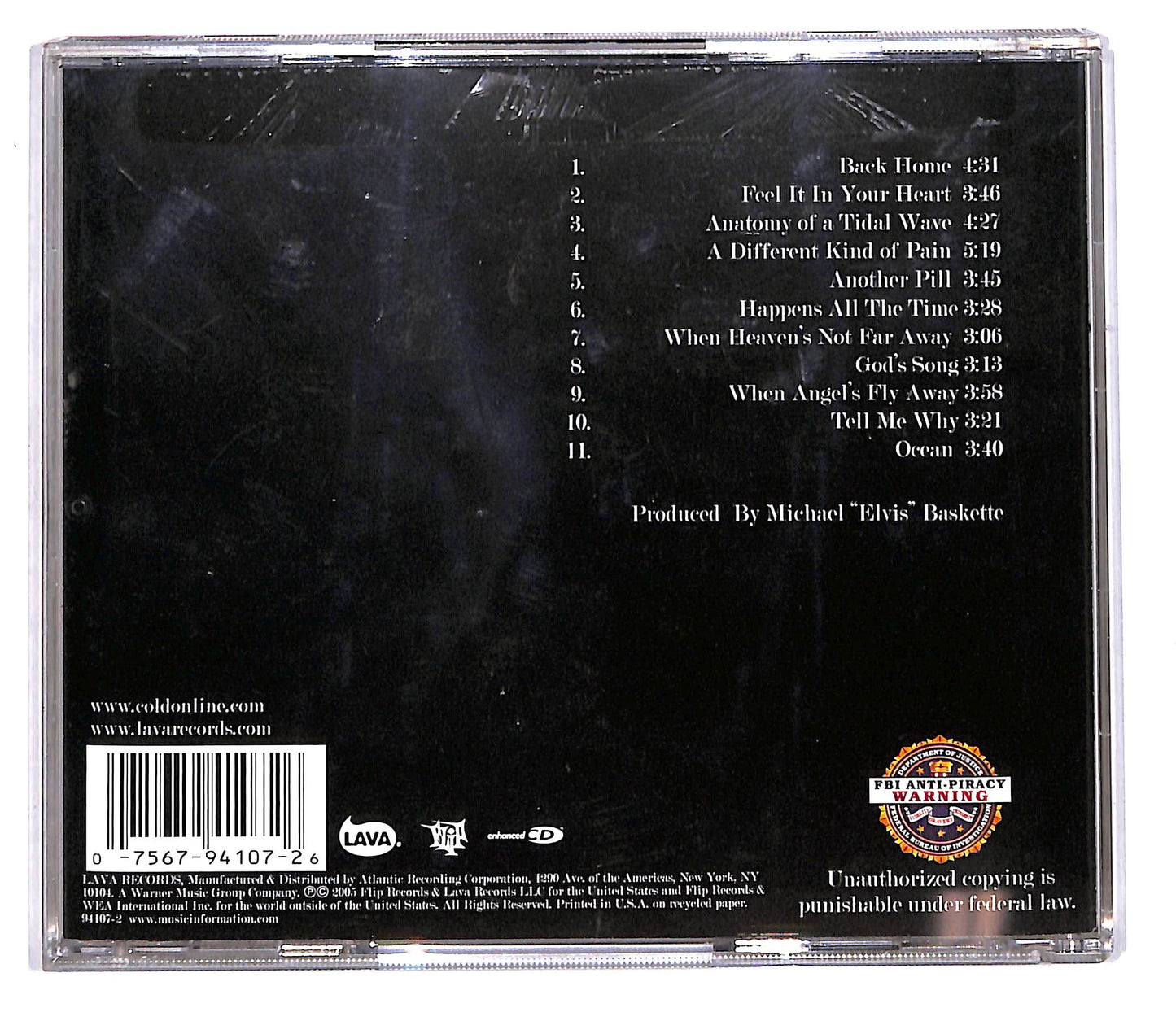 EBOND Cold - A Different Kind Of Pain CD CD104907