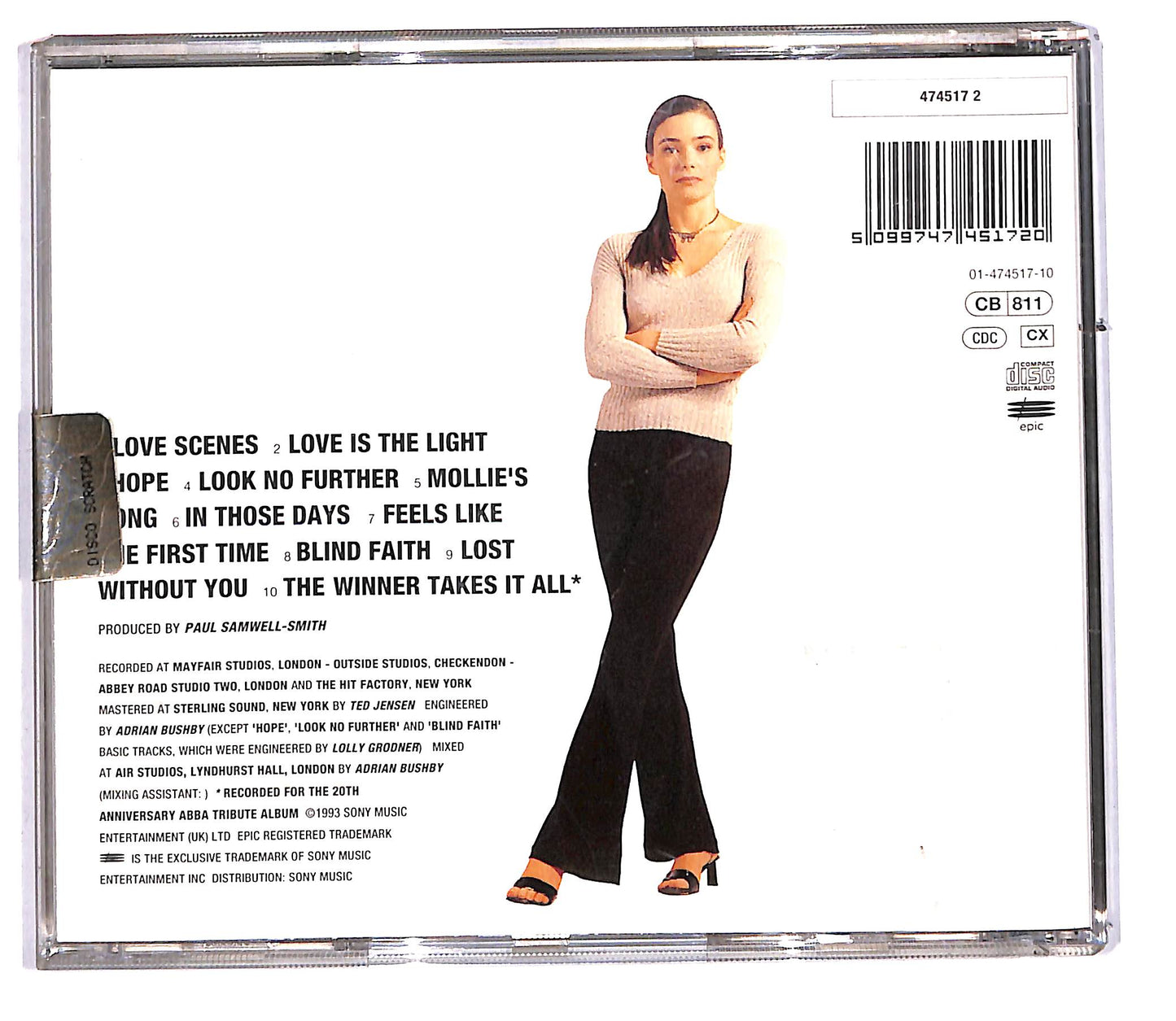 EBOND Beverley Craven - Love Scenes CD CD104909