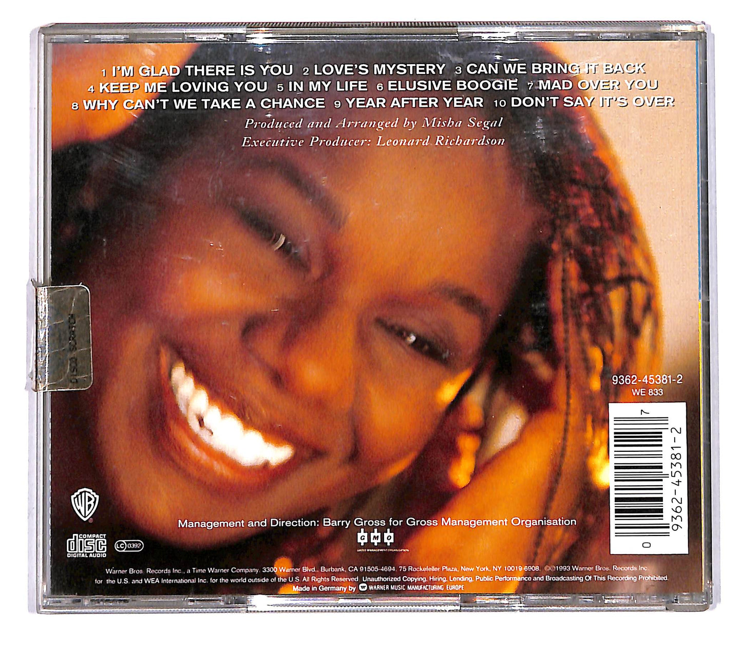 EBOND Randy Crawford - Rich And Poor CD CD104916