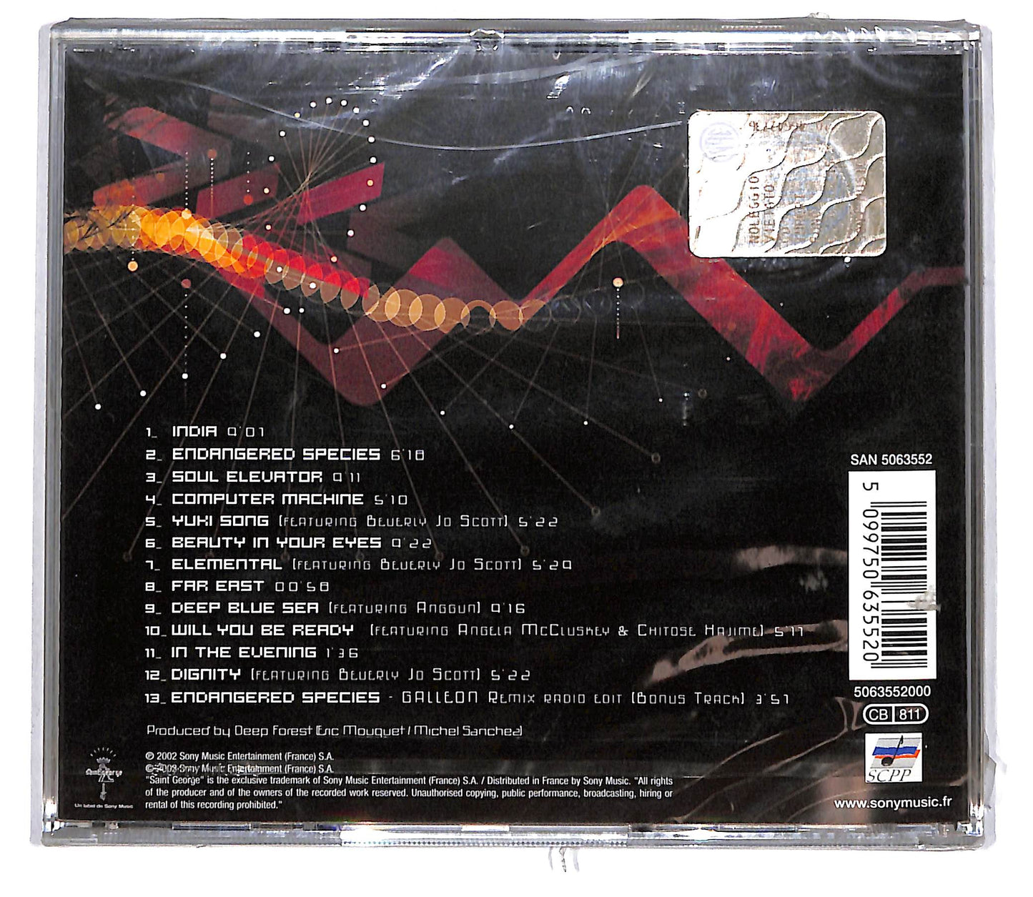 EBOND Deep Forest - Music Detected CD CD104936