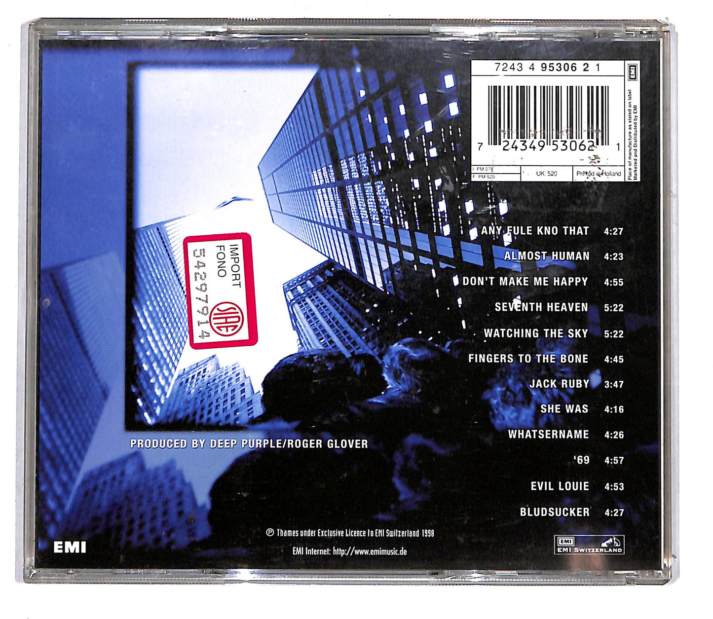 EBOND Deep Purple - Abandon CD CD105004