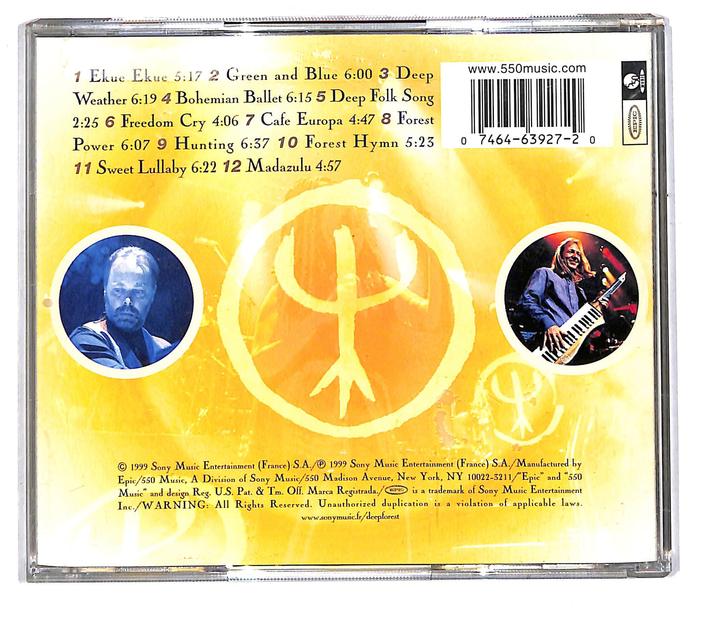 EBOND Deep Forest - Made In Japan CD CD105007