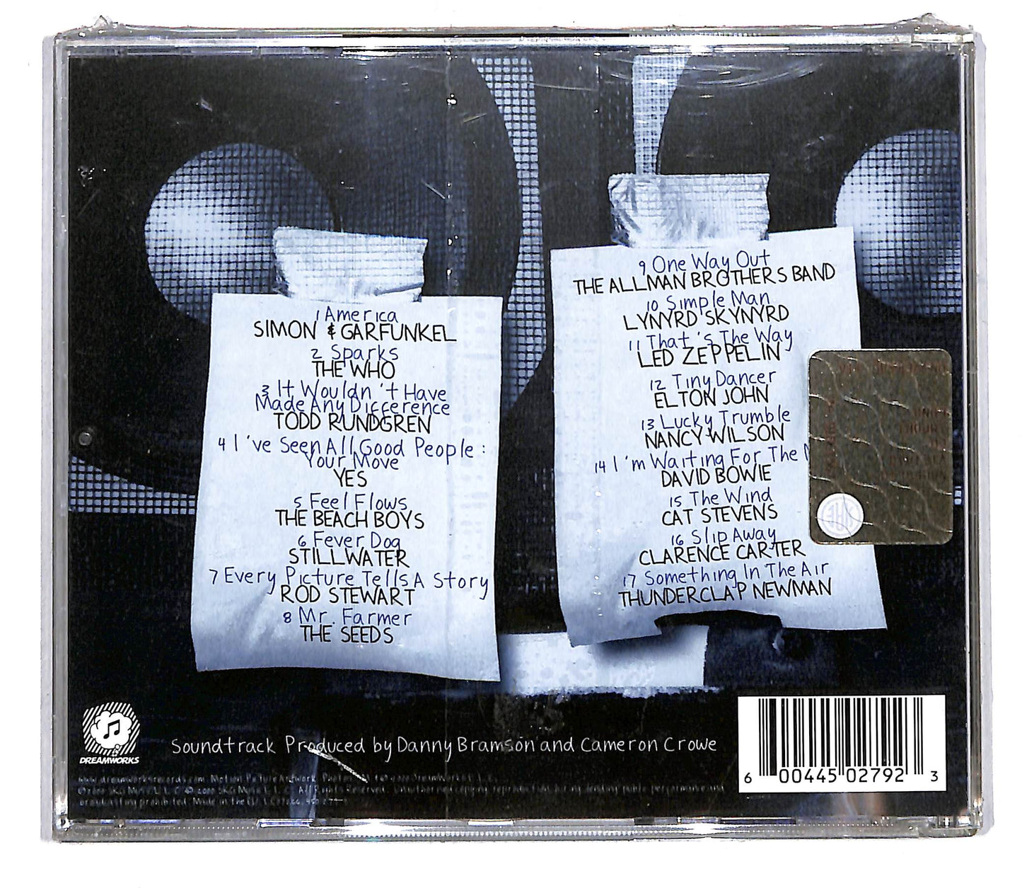 EBOND Various - Almost Famous (Music From The Motion Picture) CD CD105017