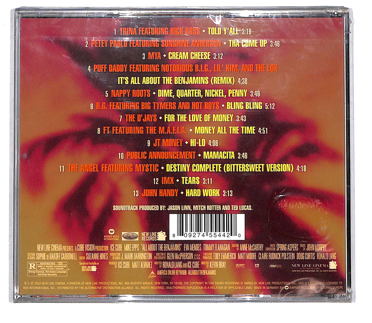 EBOND Various - All About The Benjamins Soundtrack CD CD105022