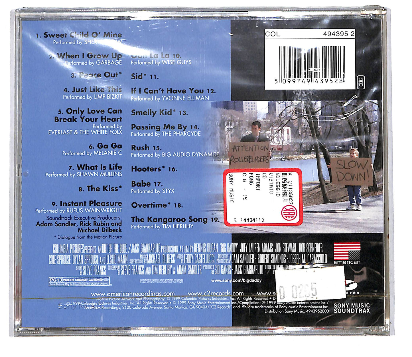 EBOND Various - Big Daddy - Music From The Motion Picture CD CD105040