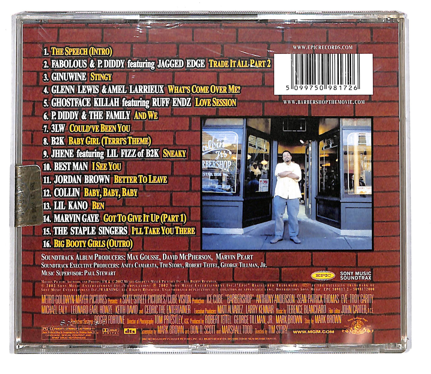 EBOND Various - Barbershop (Music From The Motion Picture) CD CD105054