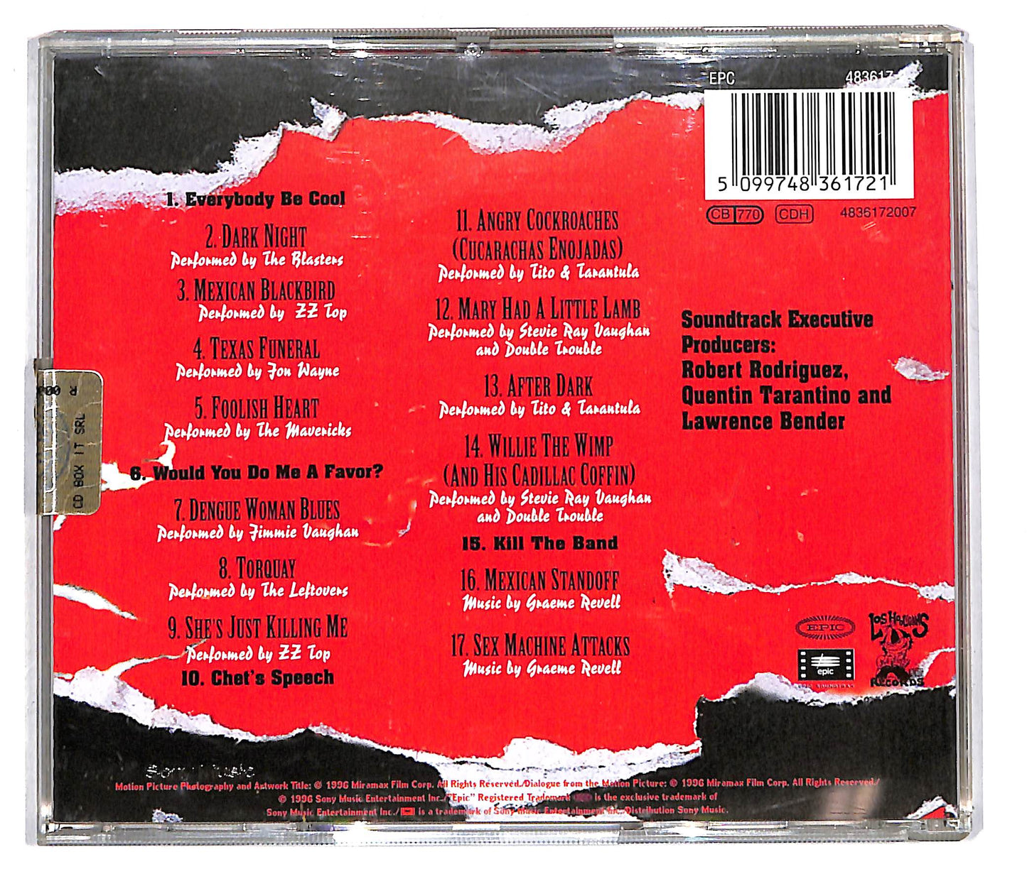 EBOND Various - From Dusk Till Dawn (Music From The Motion Picture) CD CD105059