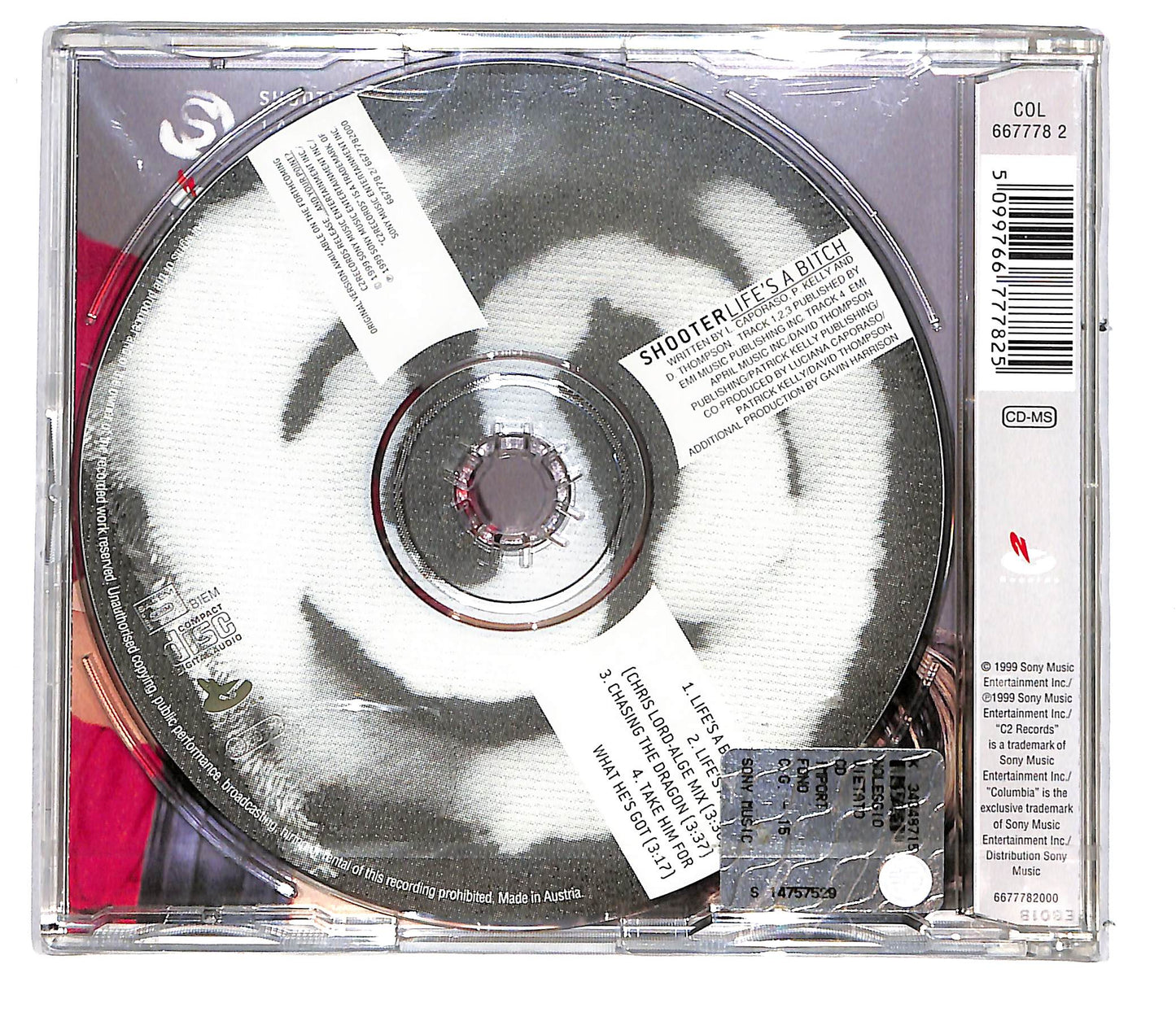 EBOND Shooter - Life's A Bitch CD CD105061