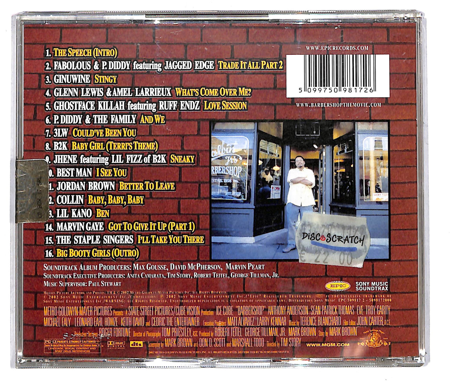 EBOND Various - Barbershop (Music From The Motion Picture) CD CD105106