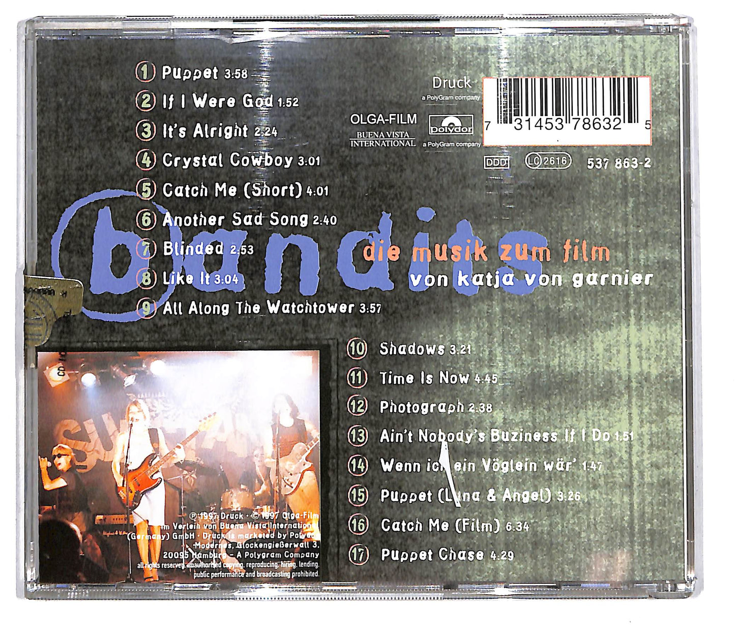 EBOND Bandits - Bandits ( Soundtrack) CD CD105107