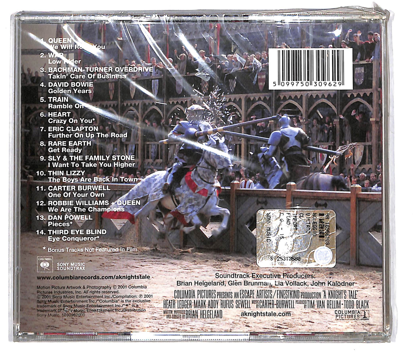 EBOND Various - A Knight's Tale (Music From The Motion Picture) CD CD105108