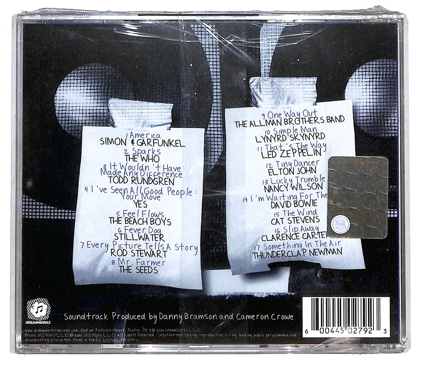 EBOND Various - Almost Famous (Music From The Motion Picture) CD CD105109