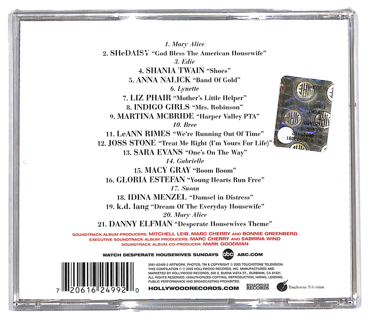 EBOND Various - Music From And Inspired By Desperate Housewives CD CD105113