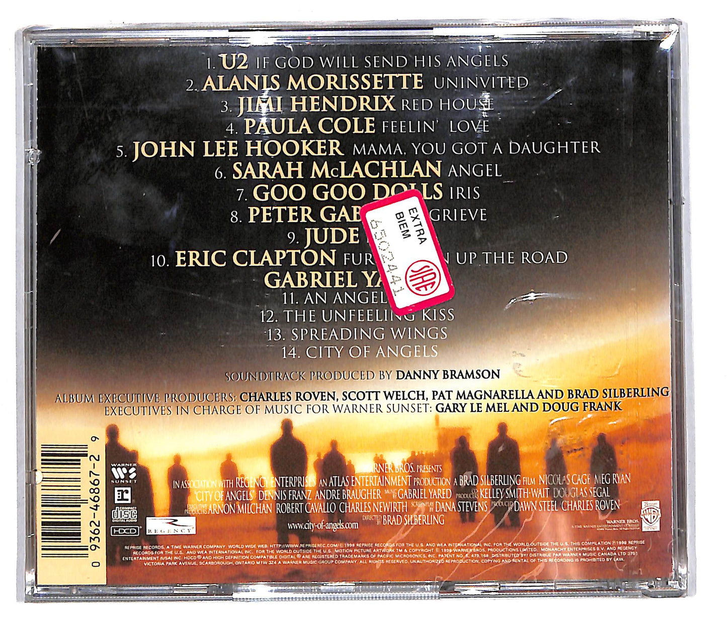 EBOND Various - City Of Angels (Music From The Motion Picture) CD CD105120