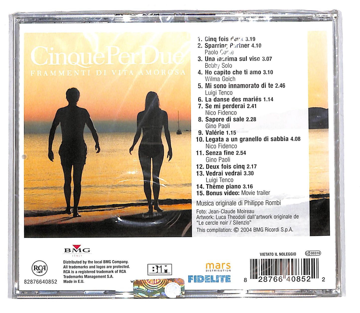 EBOND Philippe Rombi - Cinque Per Due - Frammenti Di Vita Amorosa CD CD105121