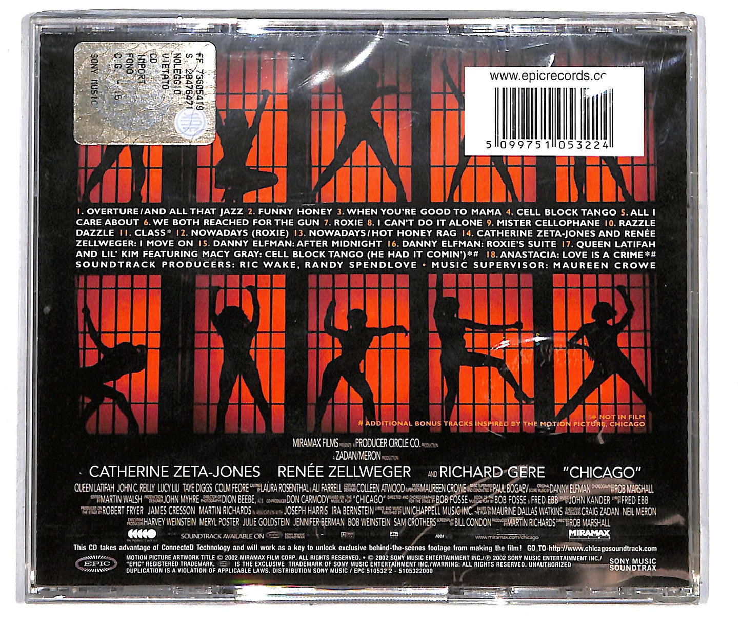 EBOND Various - Chicago (Music From The Miramax Motion Picture) CD CD105123