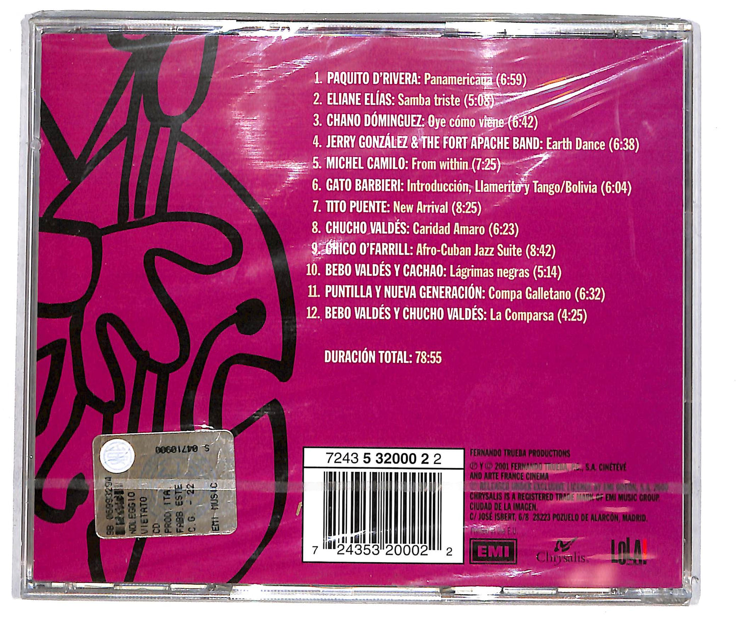 EBOND Various - Calle 54 CD CD105128