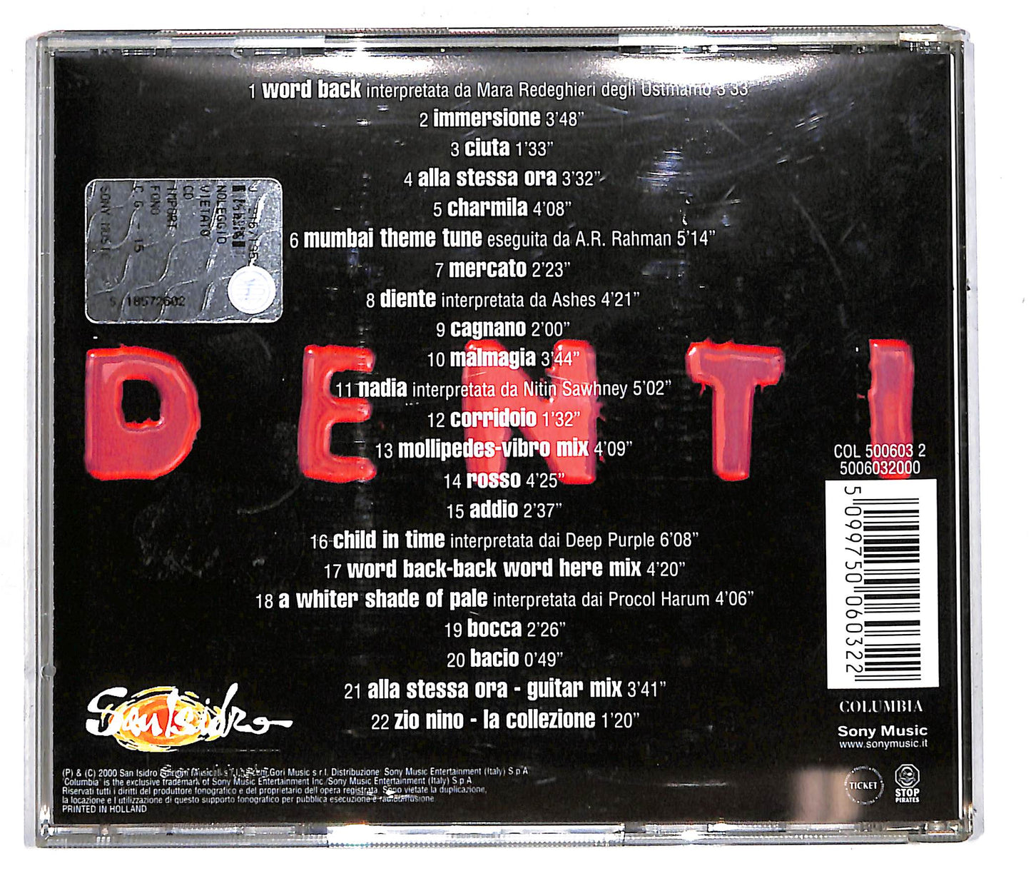 EBOND Various - Denti CD CD105136