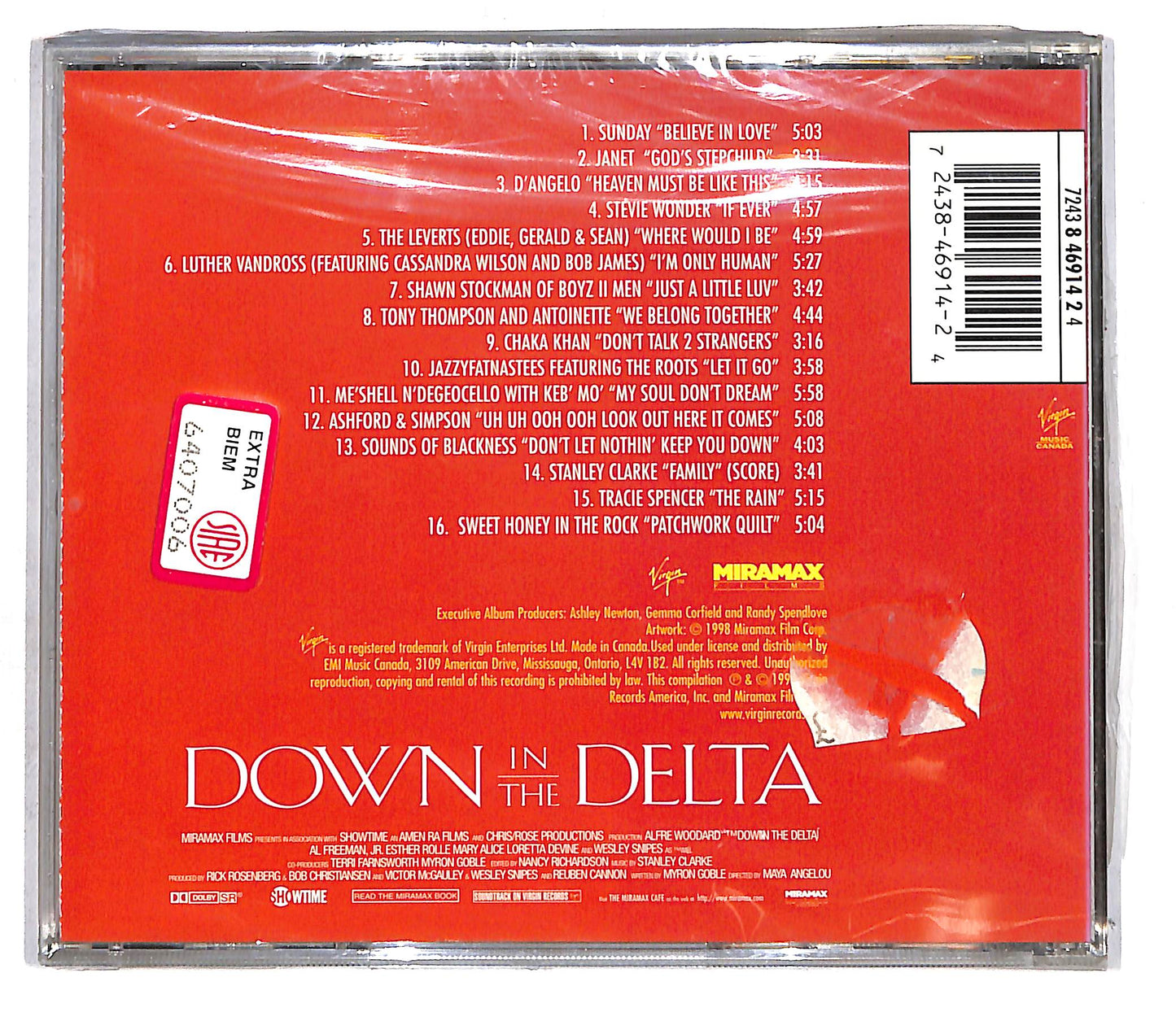 EBOND Various - Down In The Delta CD CD105146