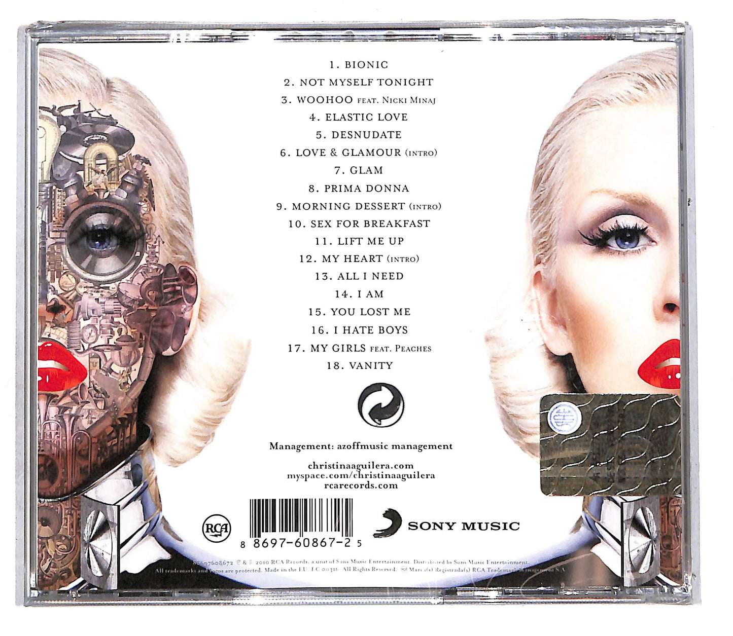 EBOND Christina Aguilera - Bionic CD CD105154