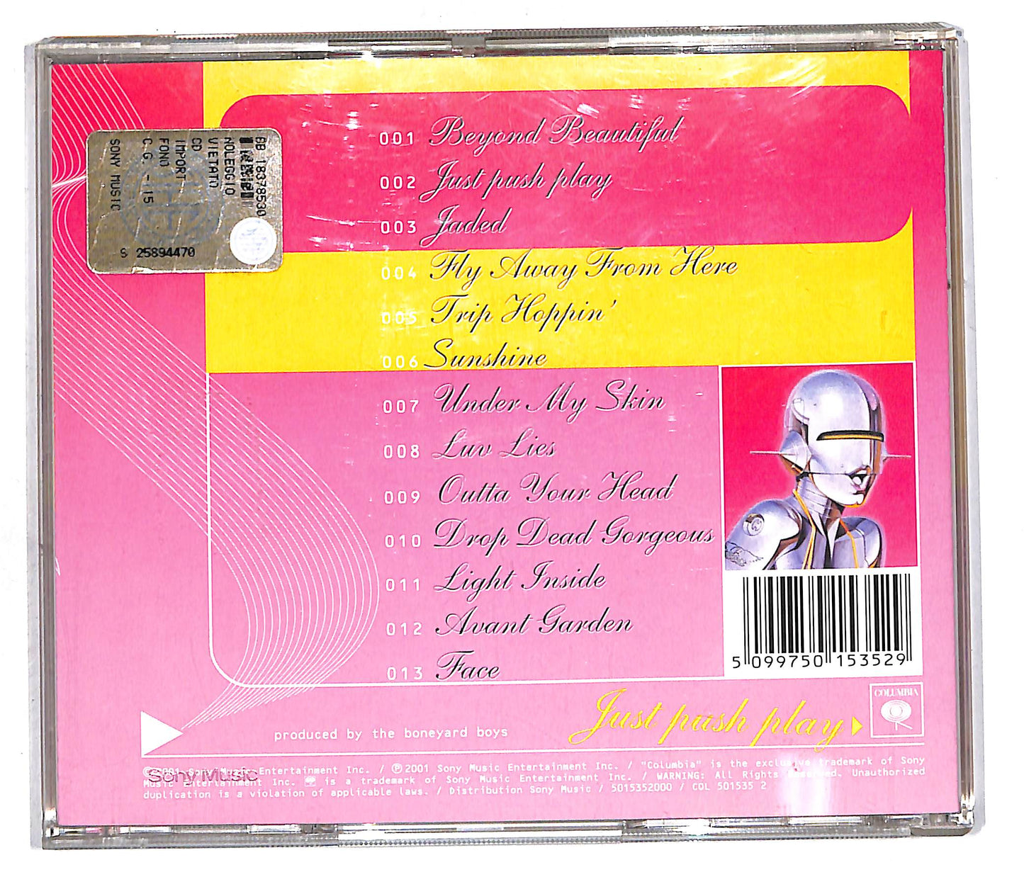 EBOND Aerosmith - Just Push Play CD CD105155