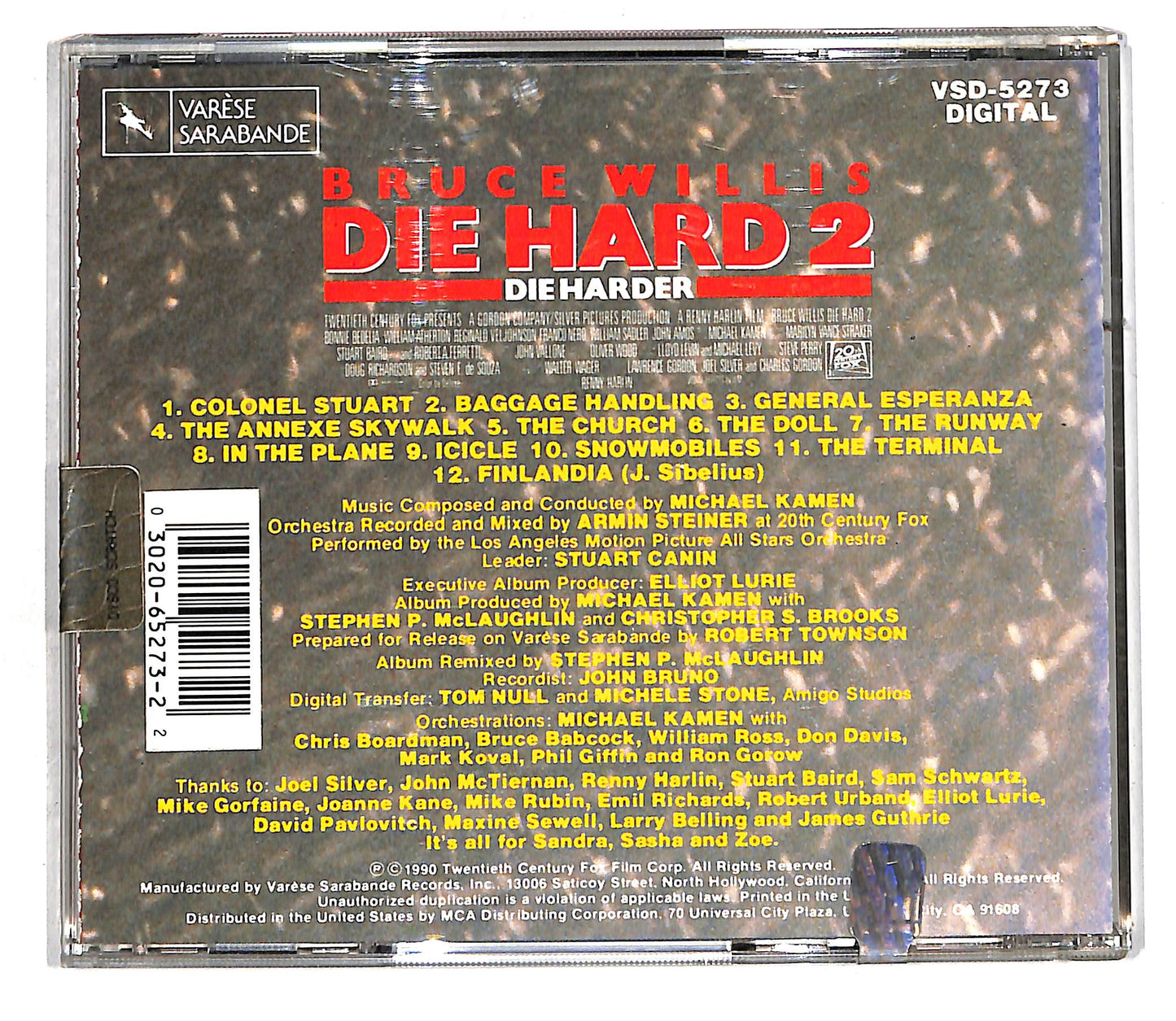 EBOND Michael Kamen - Die Hard 2: Die Harder (Soundtrack) CD CD105204