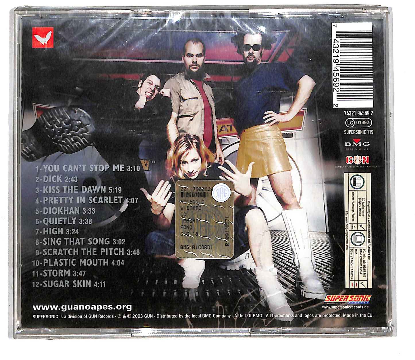 EBOND Guano Apes - Walking On A Thin Line CD CD105236