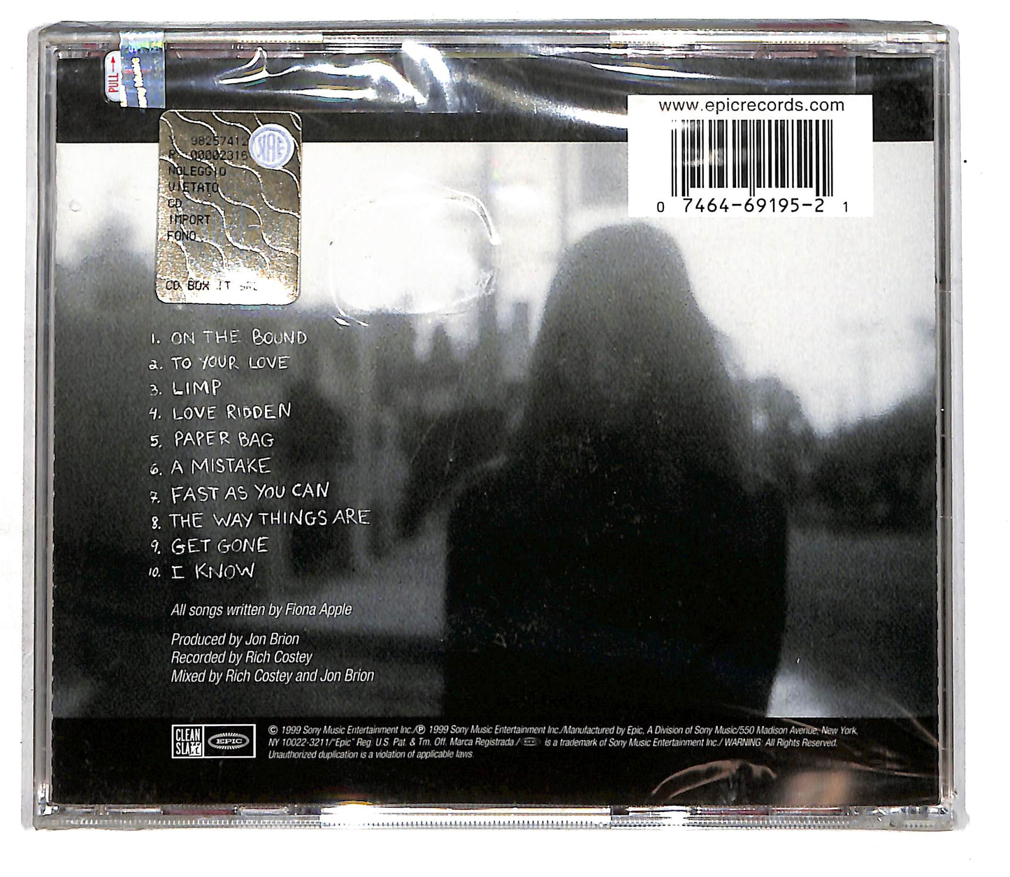 EBOND Fiona Apple - When The Pawn CD CD105237