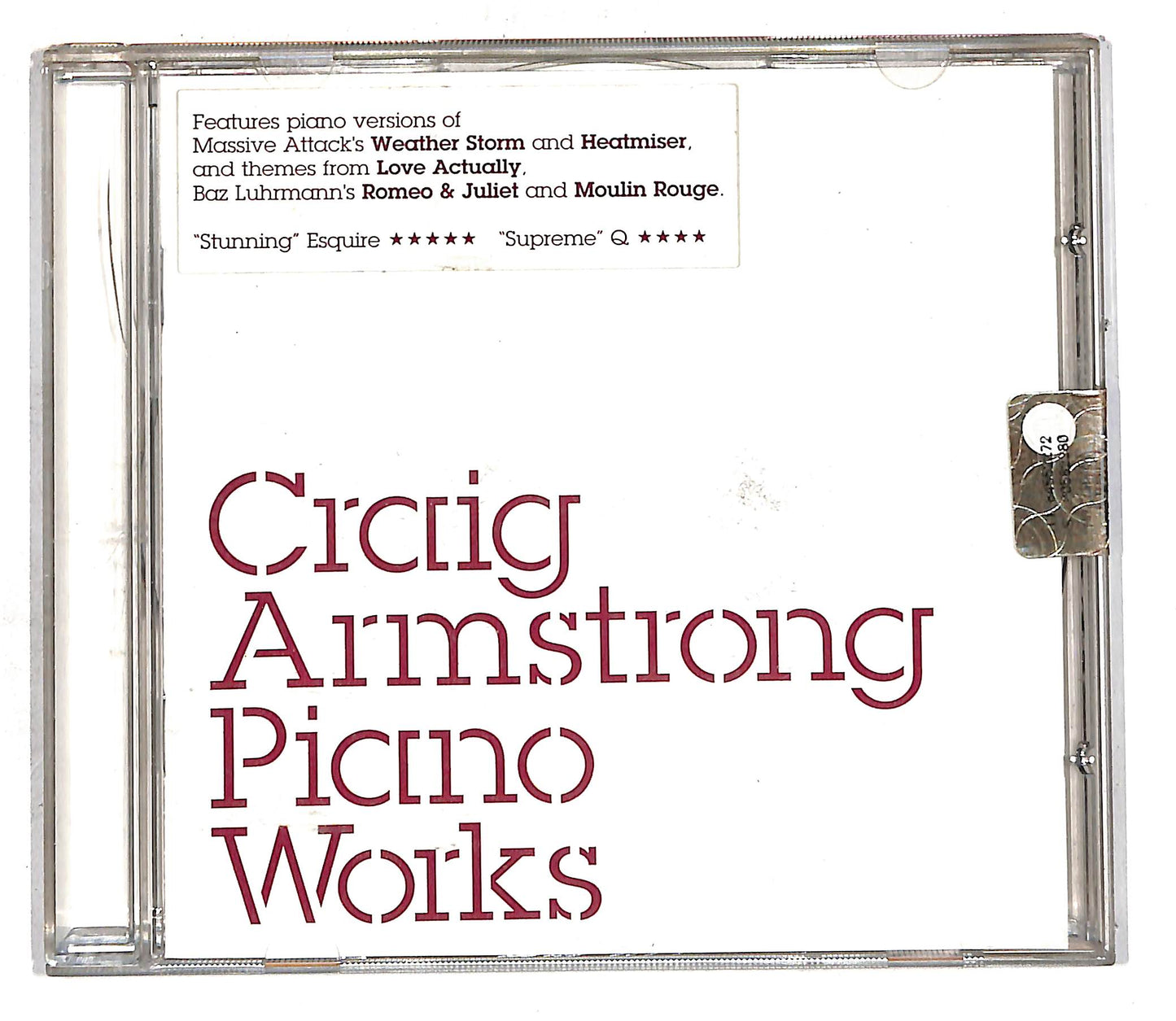 EBOND Craig Armstrong - Piano Works CD CD105254