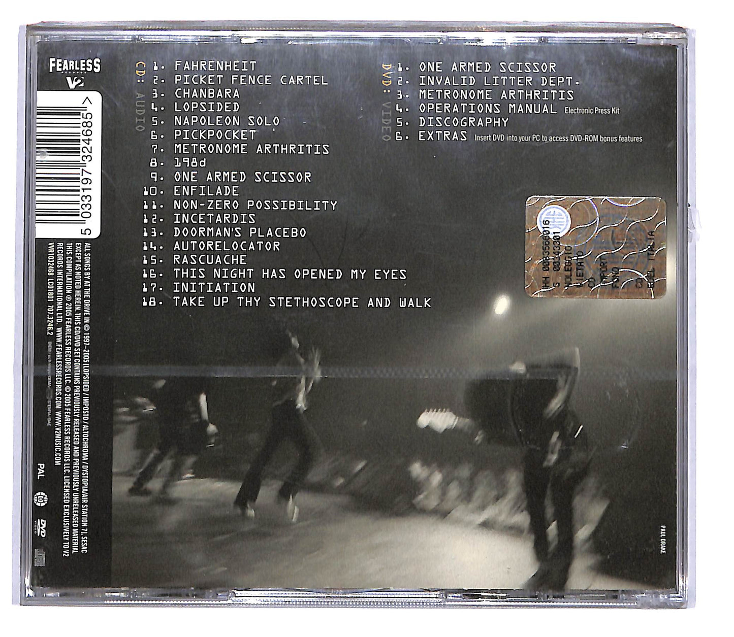 EBOND At∙The∙Drive-In - This Station Is Non-Operational + DVD CD CD105304
