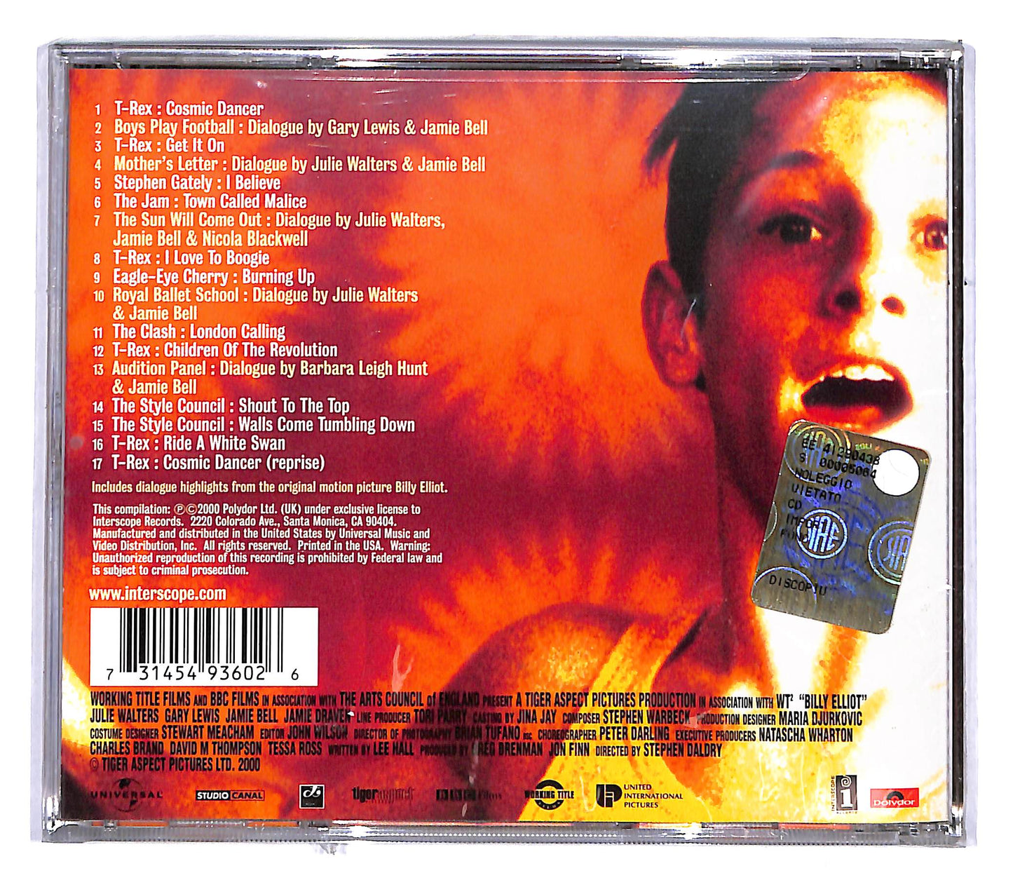 EBOND Various - Billy Elliot: Music From The Original Soundtrack CD CD105315