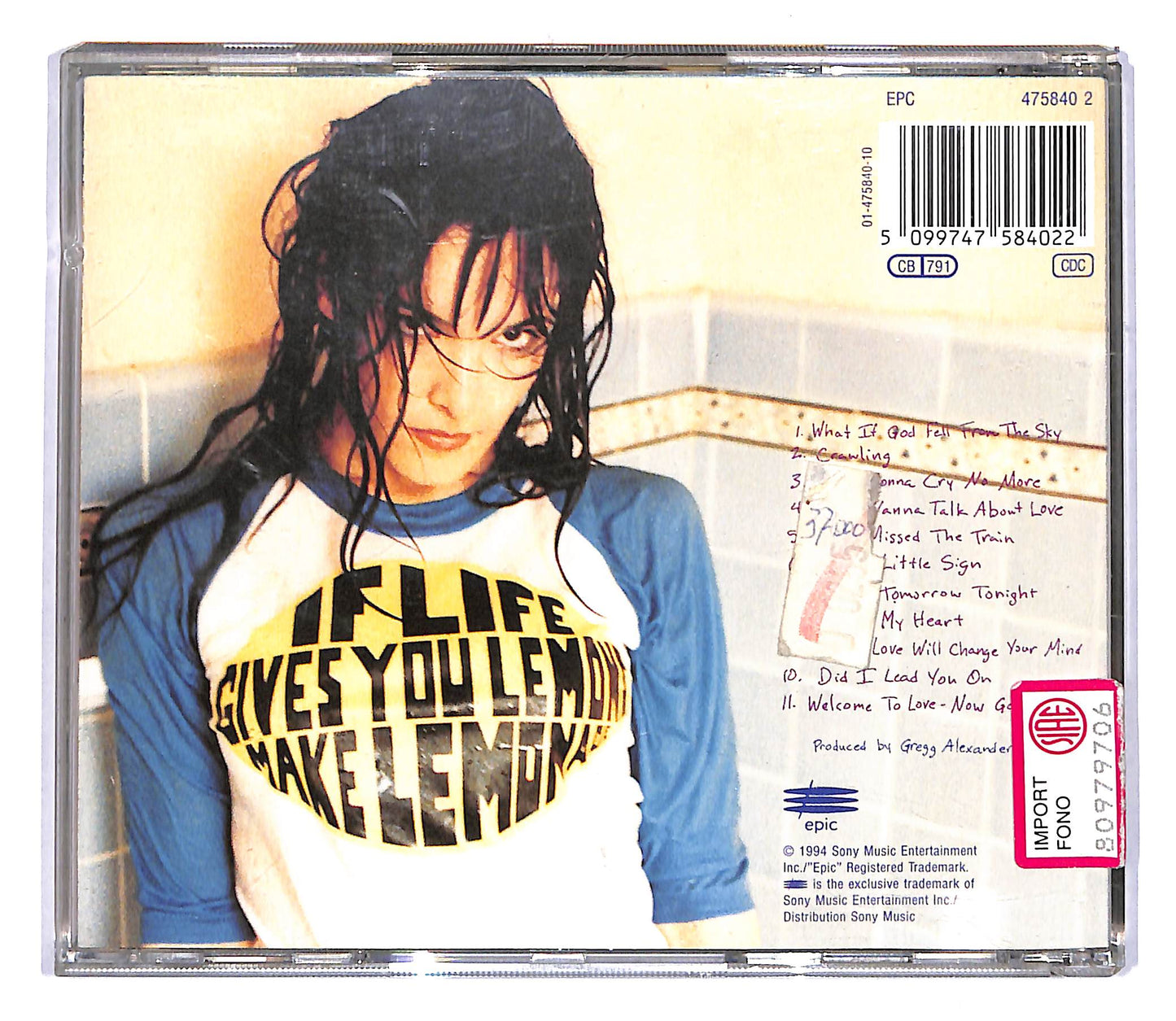 EBOND Danielle Brisebois - Arrive All Over You CD CD105340