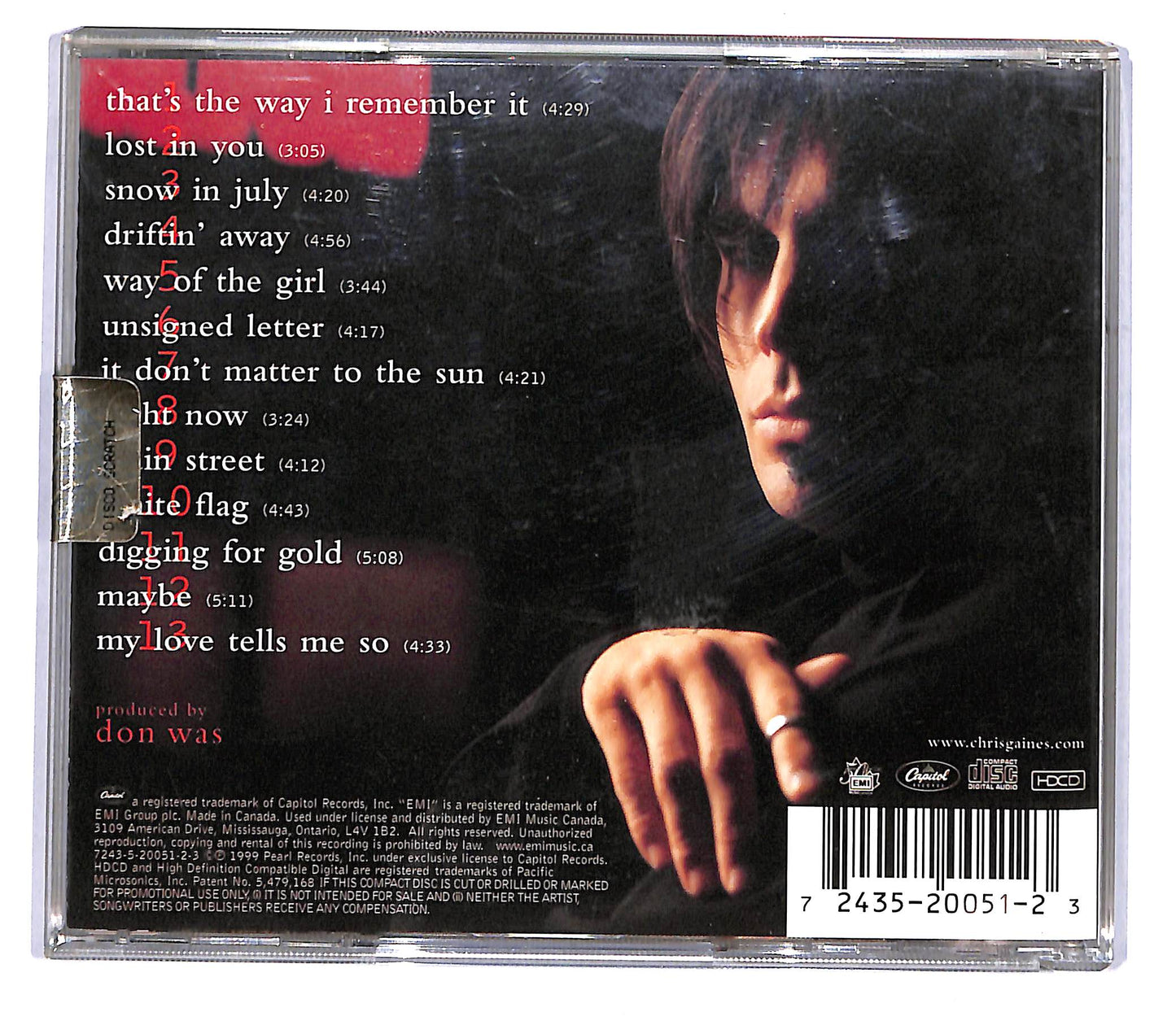 EBOND Chris Gaines - Greatest Hits CD CD105346