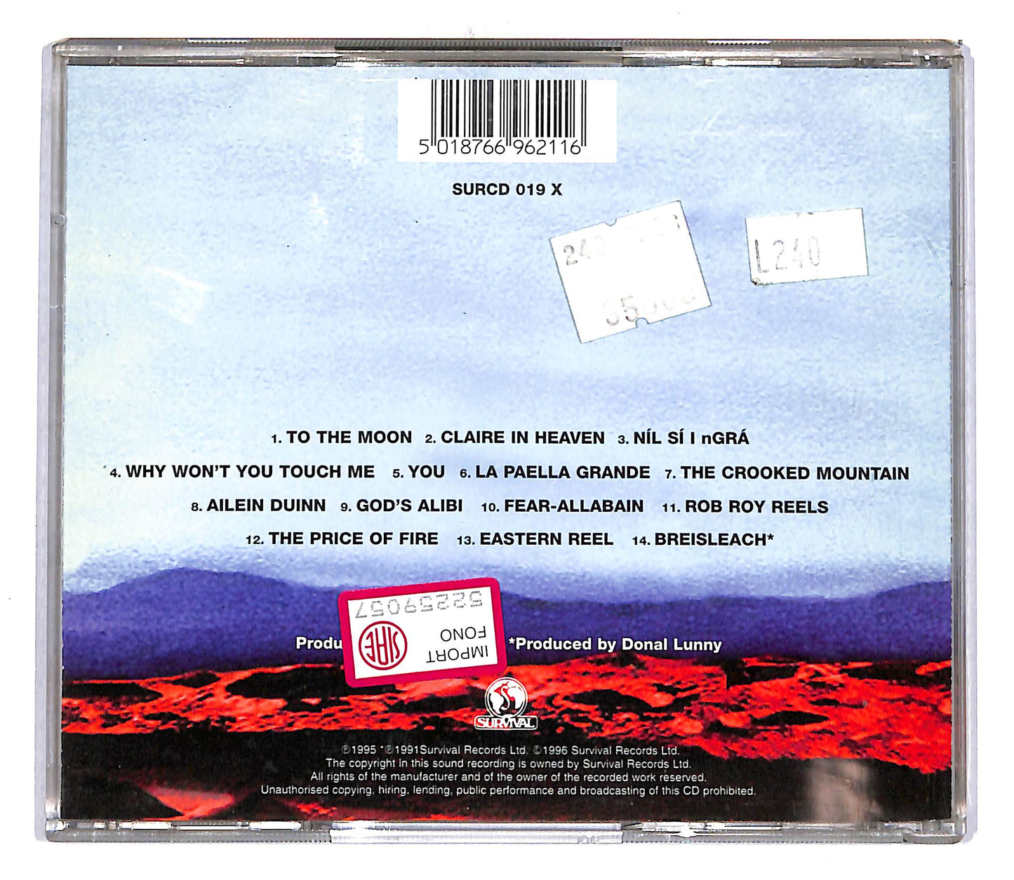 EBOND Capercaillie - To The Moon CD CD105422