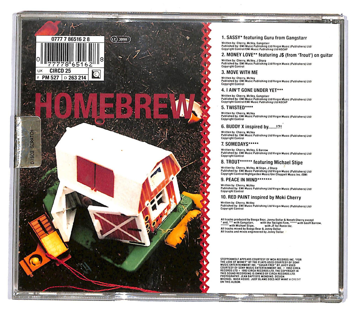 EBOND Neneh Cherry - Homebrew CD CD105434