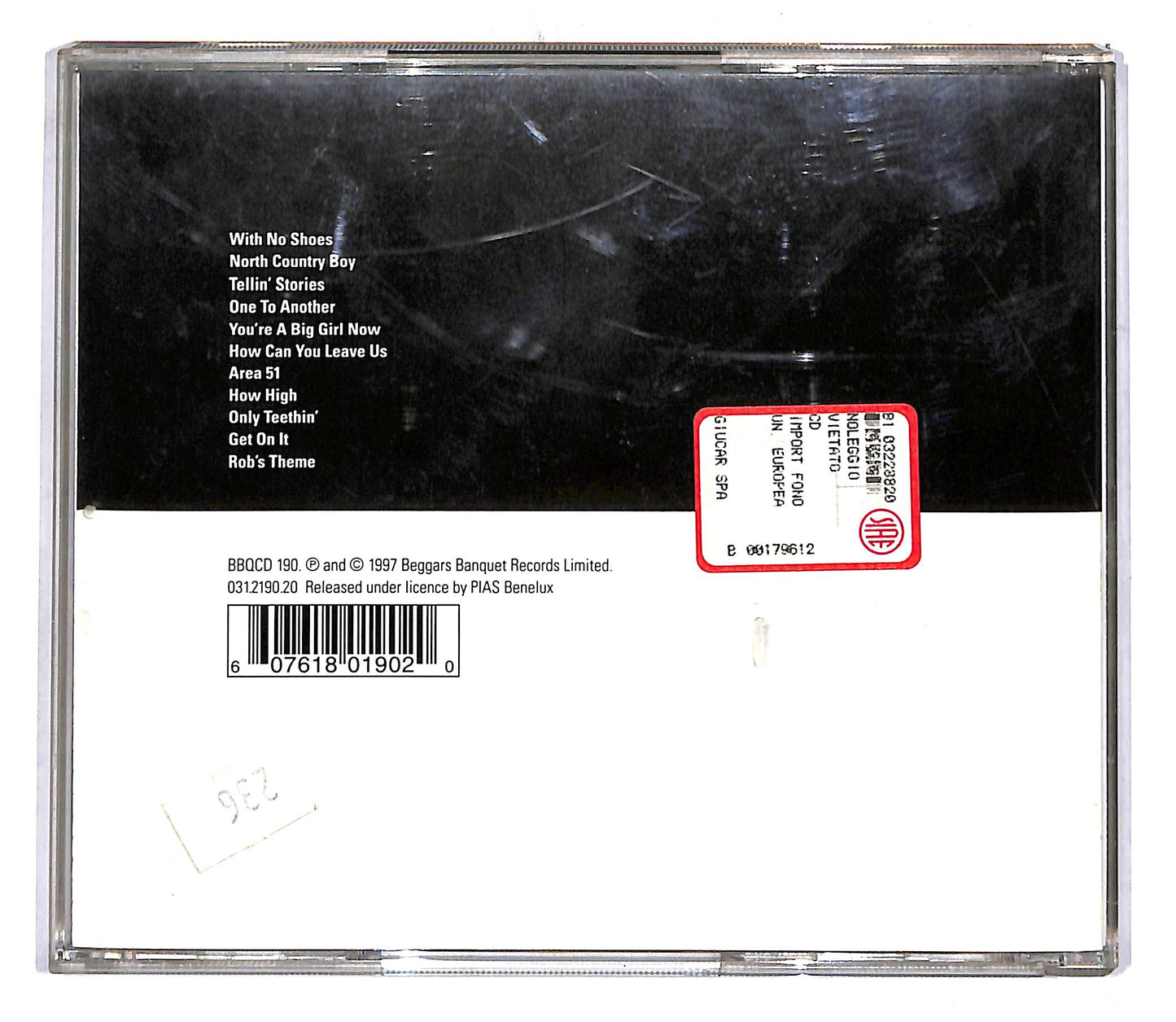 EBOND The Charlatans - Tellin' Stories CD CD105438