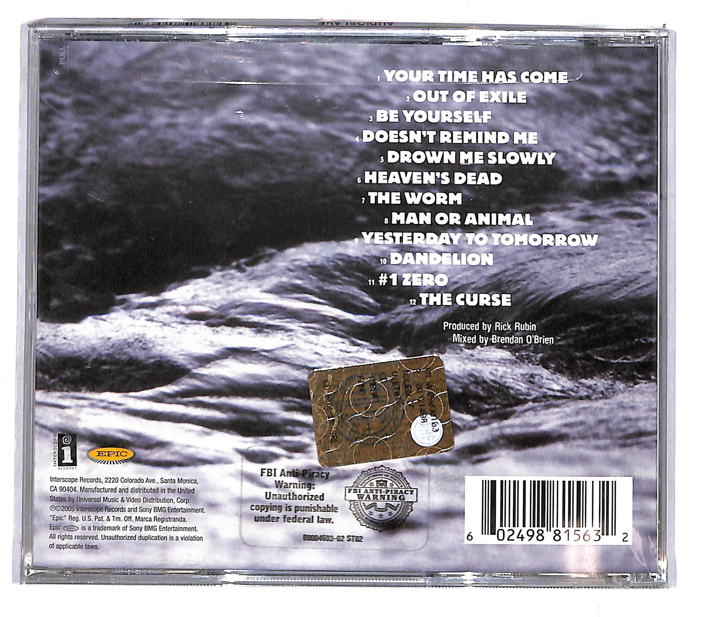 EBOND Audioslave - Out Of Exile CD CD105512