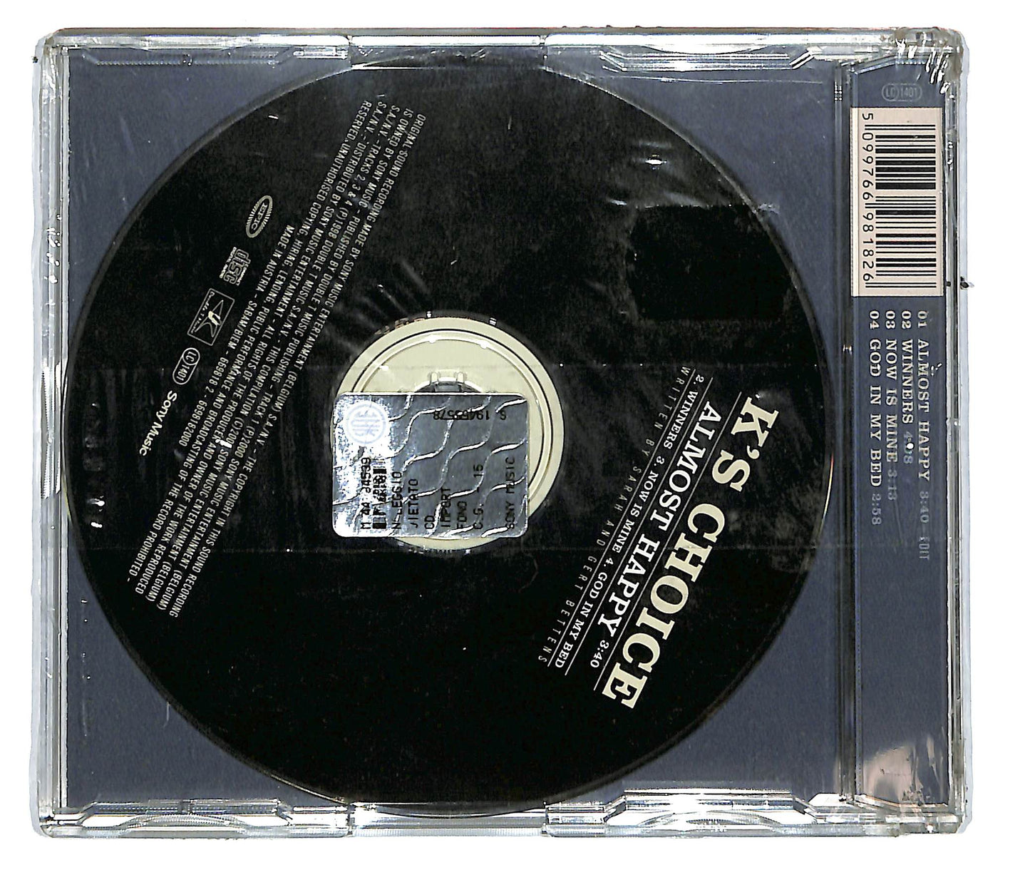 EBOND K's Choice - Almost Happy CD CD105528