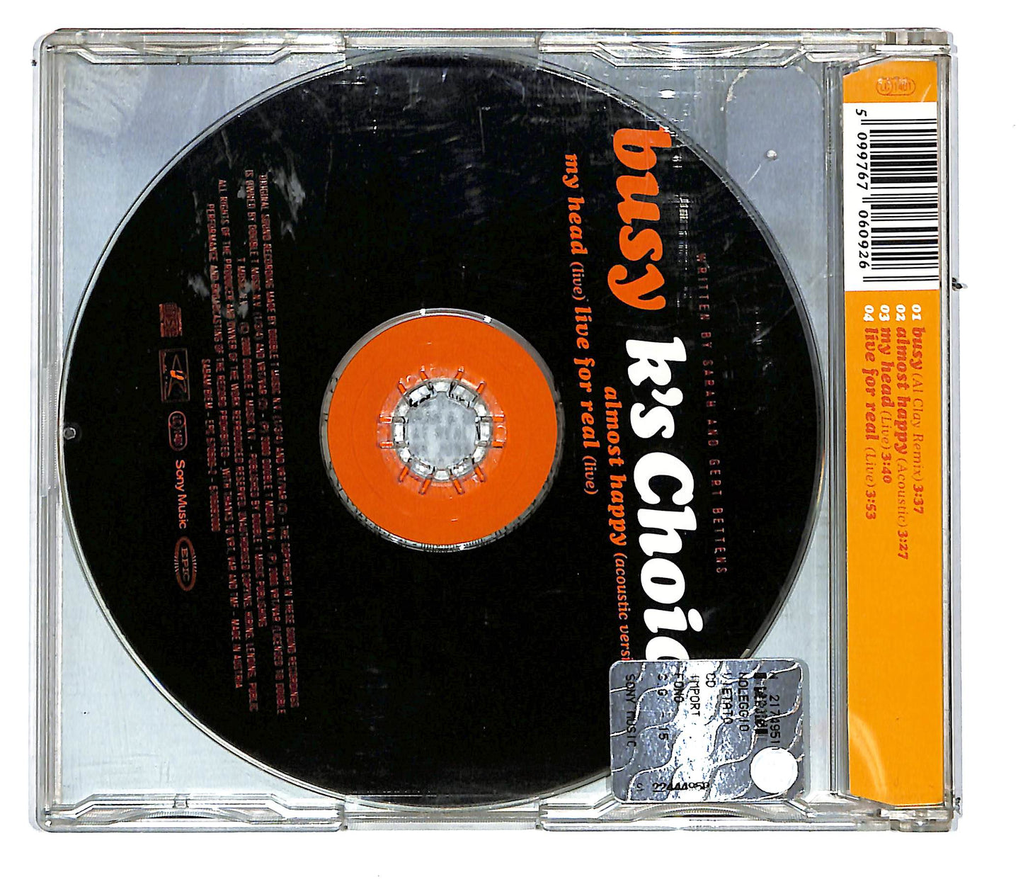 EBOND K's Choice - Busy CD CD105529