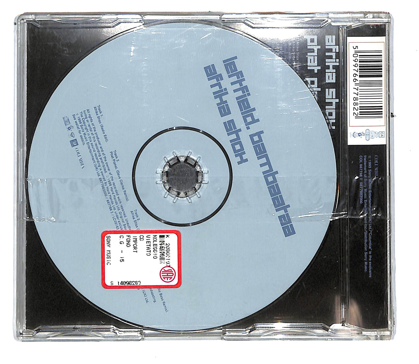 EBOND Leftfield . Bambaataa - Afrika Shox CD CD105534