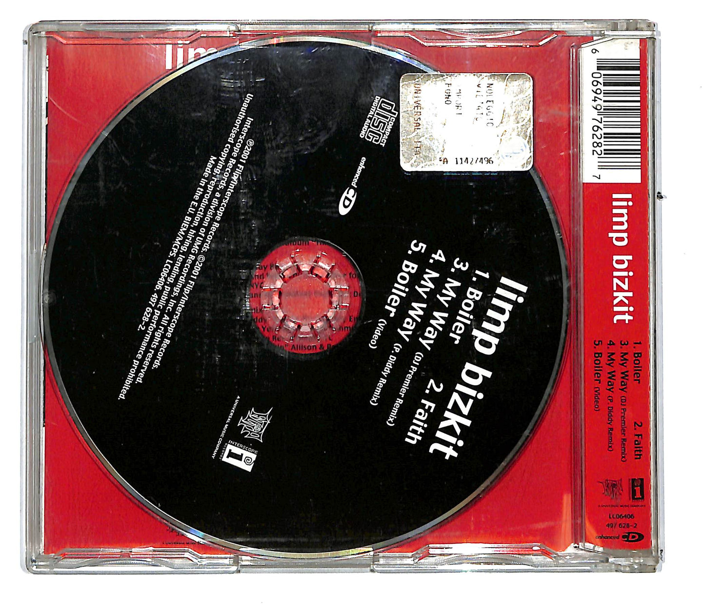 EBOND Limp Bizkit - Boiler CD CD105537