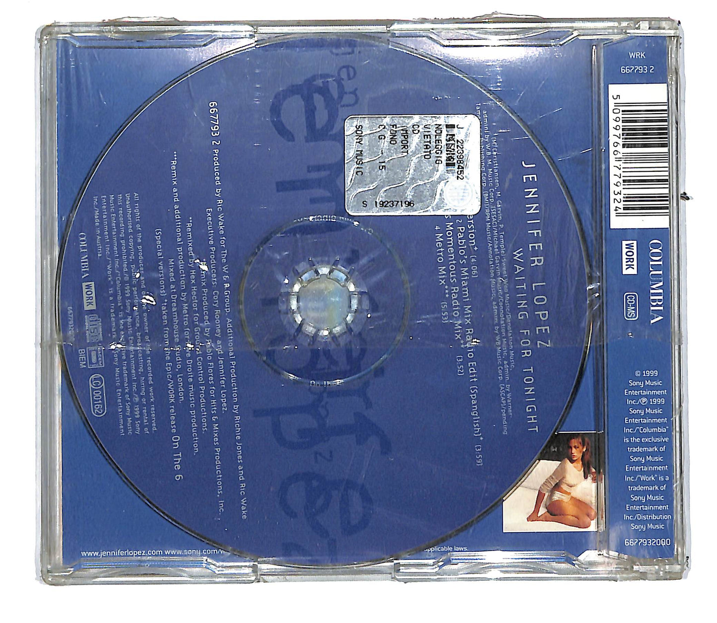 EBOND Jennifer Lopez - Waiting For Tonight CD CD105545
